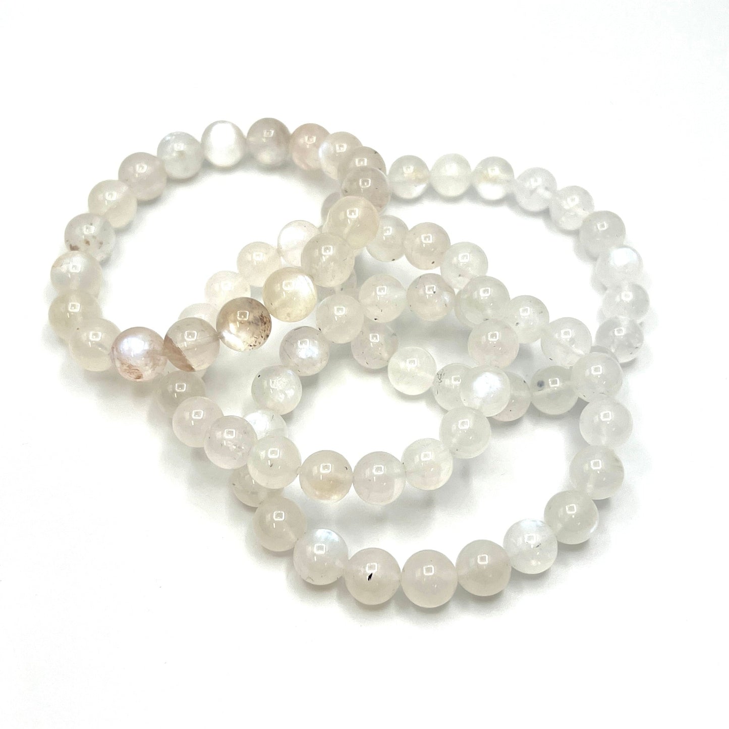 Moonstone Beaded Bracelets