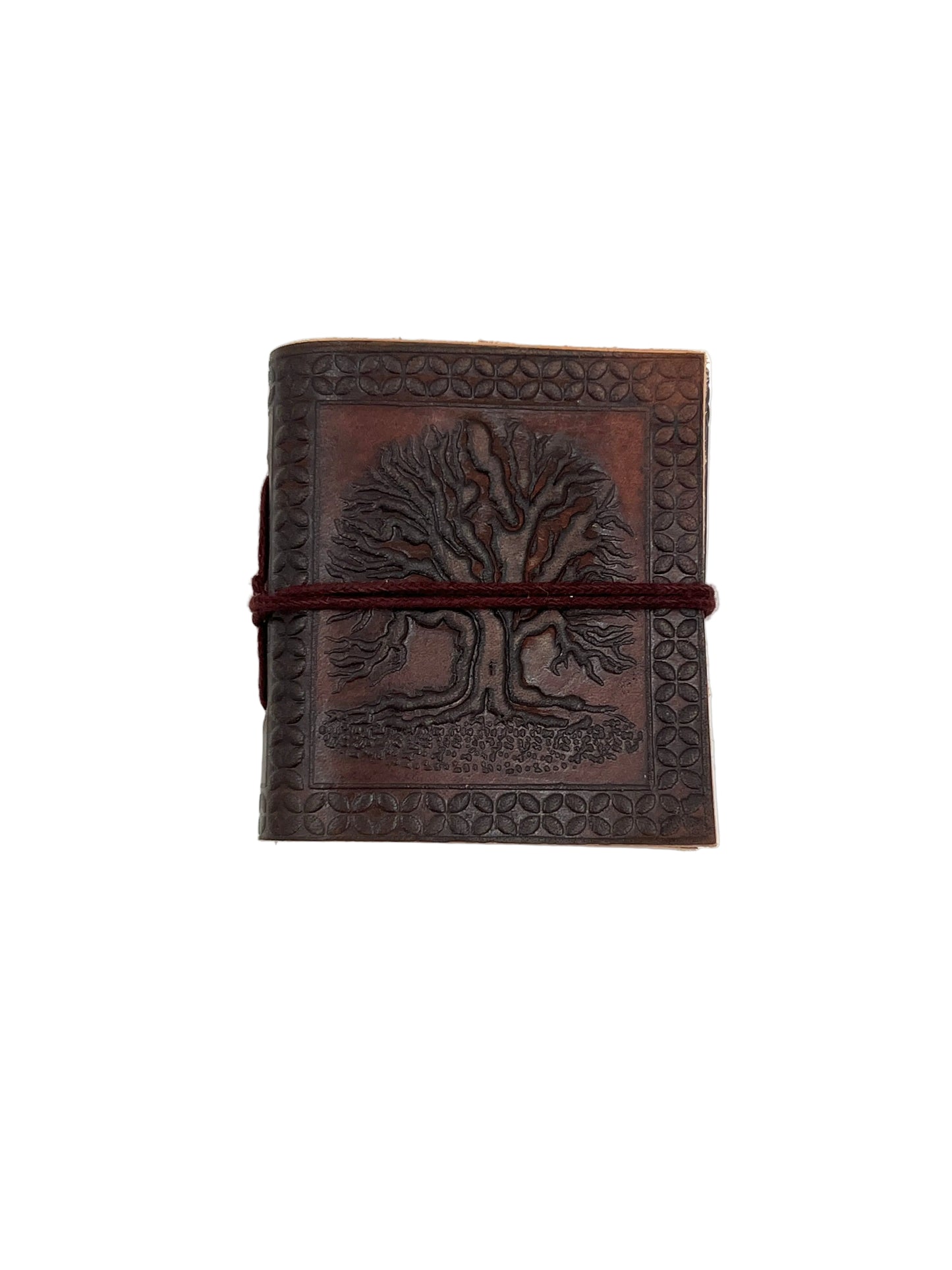 Mini Camel Leather Journal