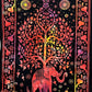 Elephant Tree of Life Tapestry | 6 Colors