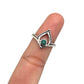 Crown Gemstone Rings