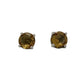 Silver Zultanite Circle Studs
