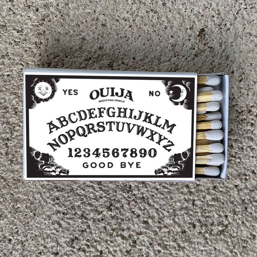 Ouija Board Matchbox • Decorative Matches - Candle Acc