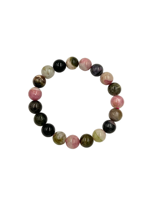 Rainbow Tourmaline Stretchy Bracelets