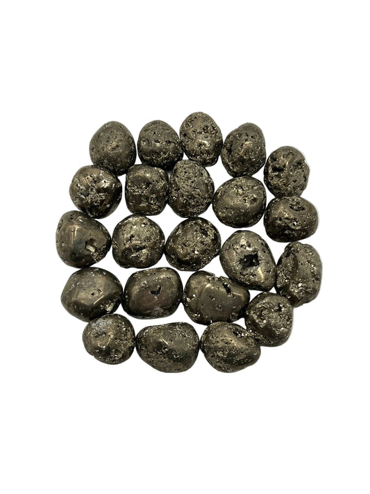 Pyrite Druzy Tumbles
