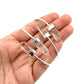 Clear Quartz Double Point Bracelet