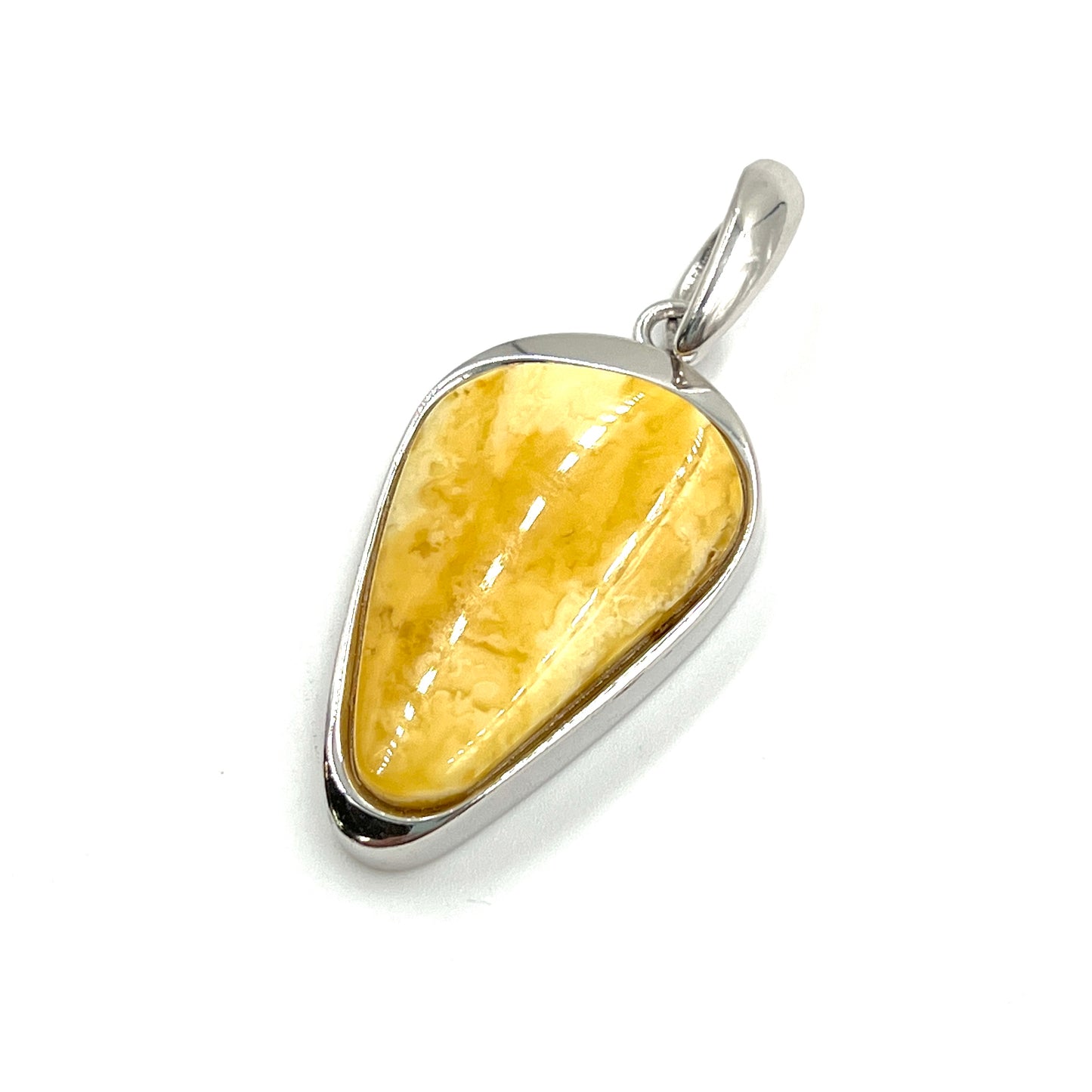 Butterscotch Amber Freeform Pendants