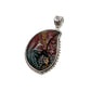 Fancy Jasper Moonface Pendant