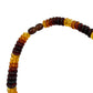 Gradient Amber Round Necklaces