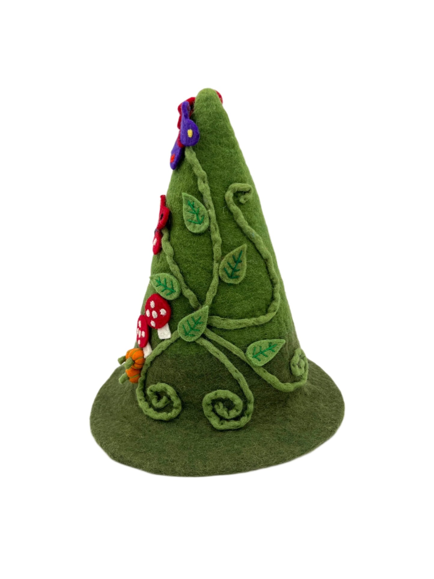 Hand felted Wizard Mushroom Wool Hats