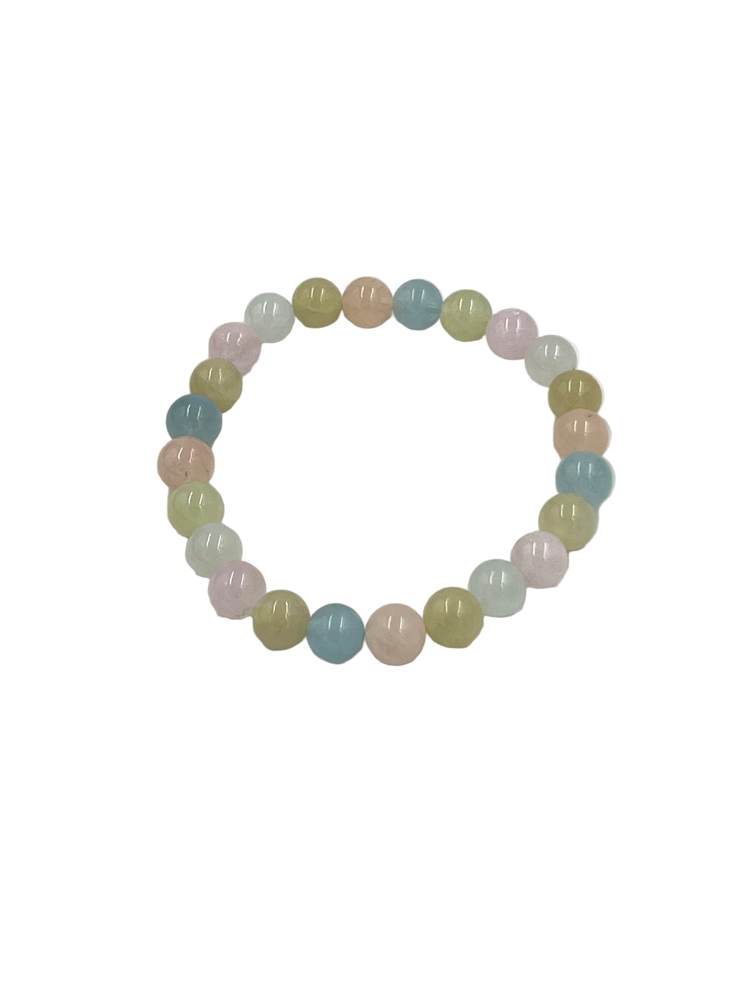 Mixed Beryl Stretchy Bracelets