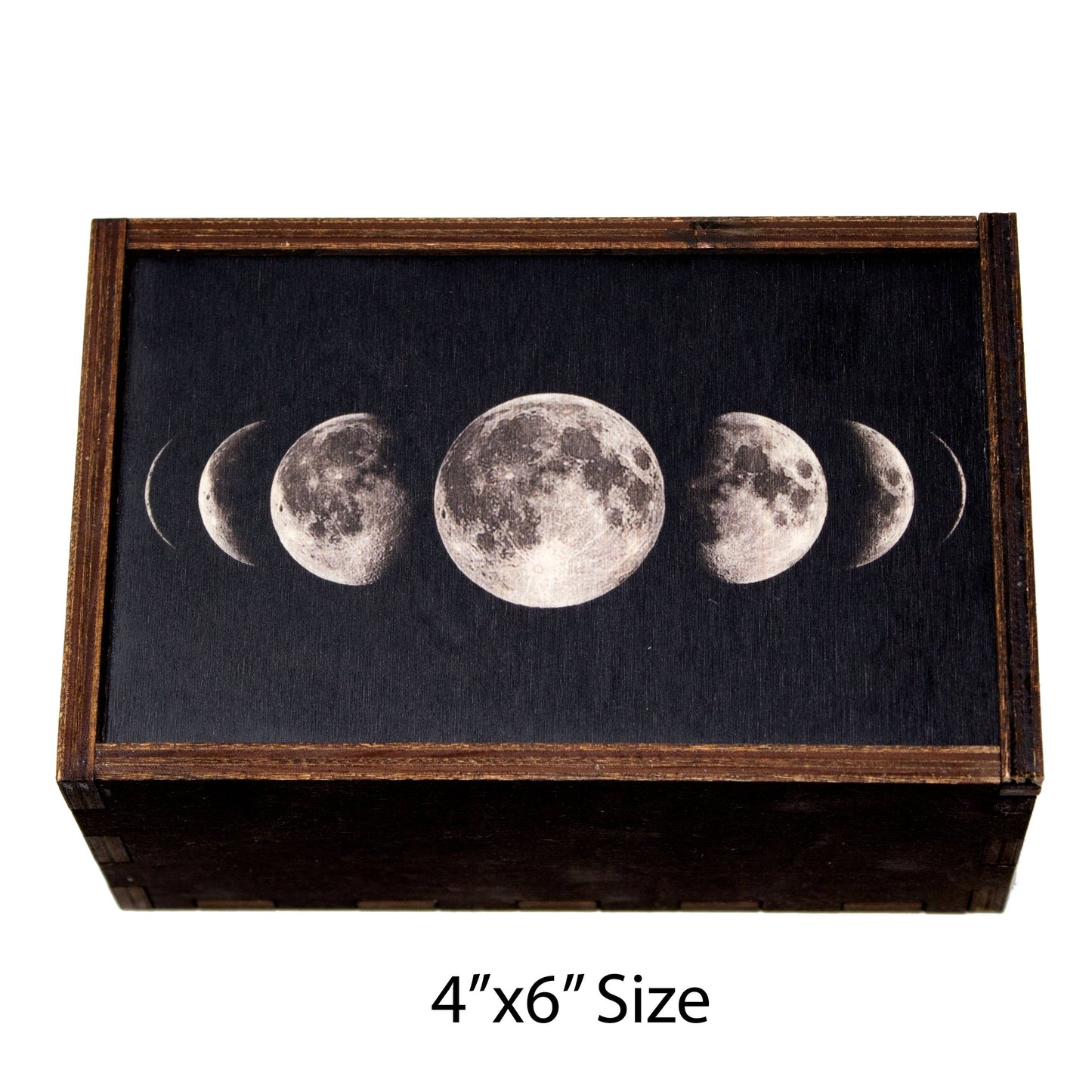 Moon Phases Full Color Tarot Card/Stash Box