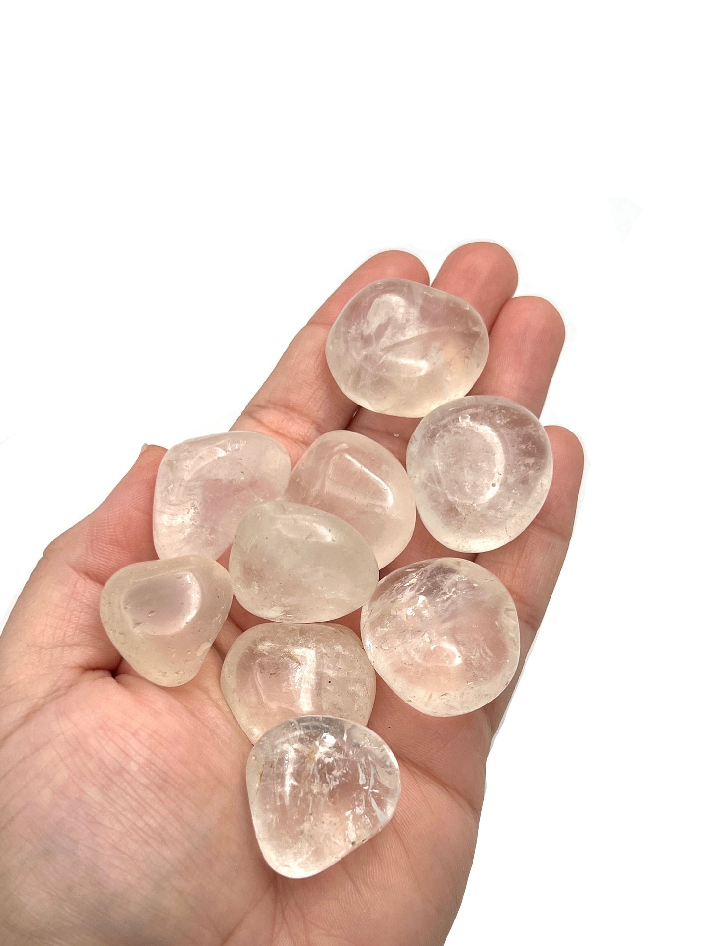 Clear Quartz Crystal Tumbles