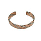 Multi Metal Flat Braided Copper Bracelet