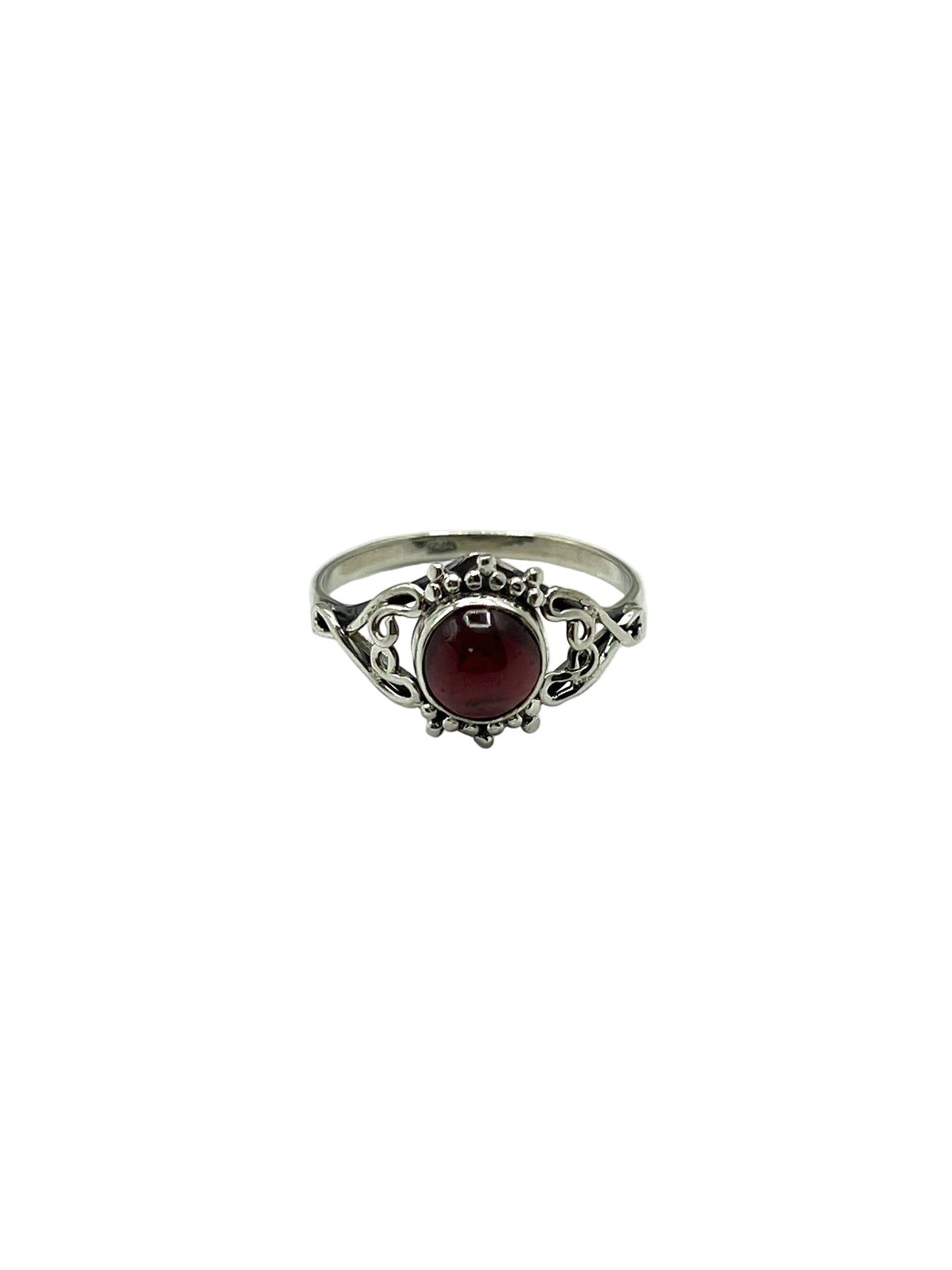 Swirl Filigree Gemstone Rings