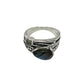 Sterling Silver Teardrop Labradorite Ring