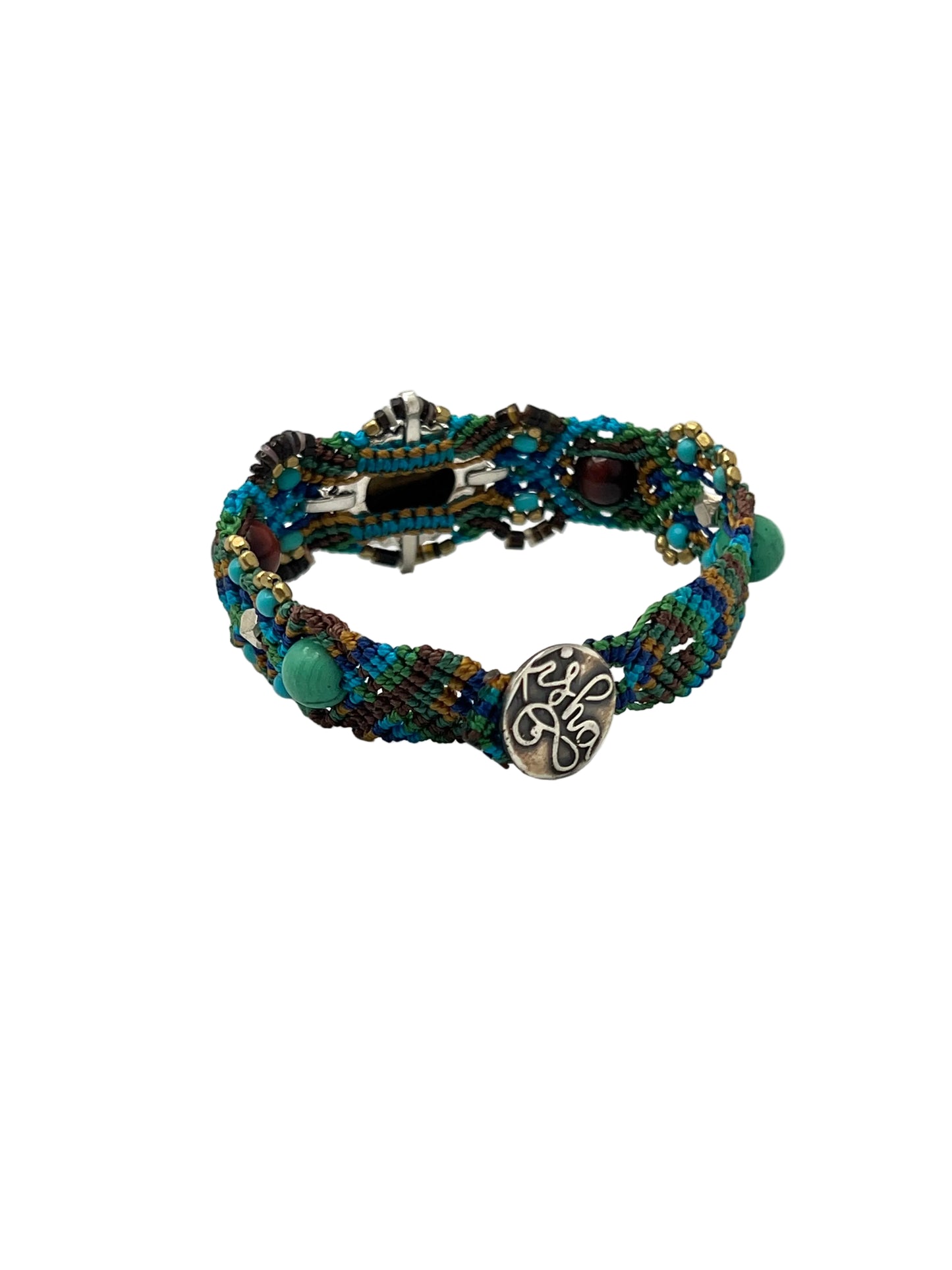 Macrame Tigers Eye Bracelet
