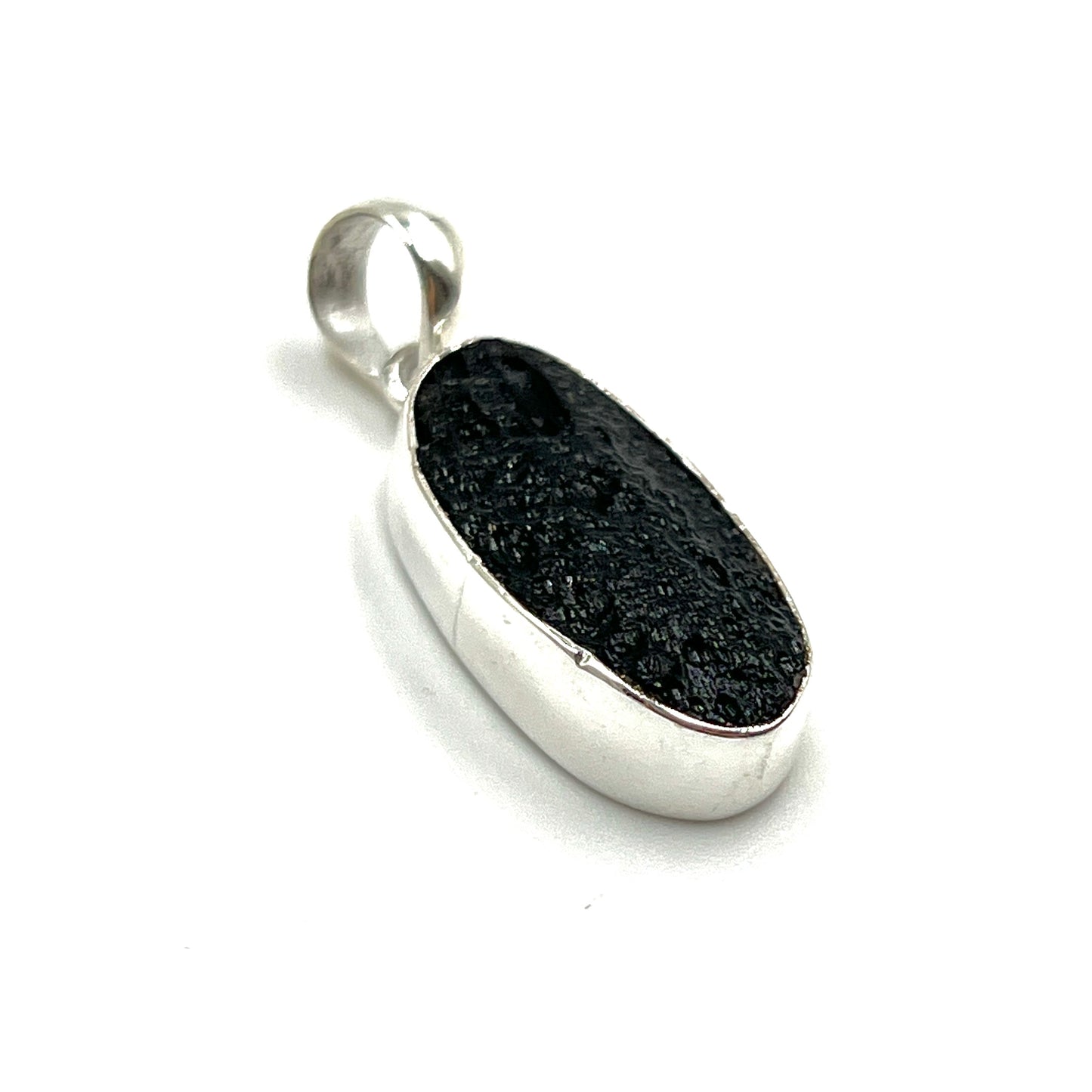 Tektite Oval Pendants