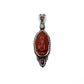 Red Jasper & Opal Quan Yin Pendants