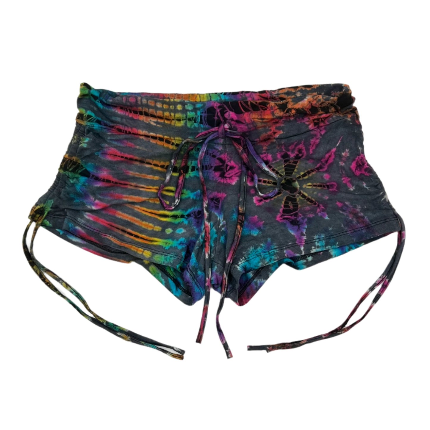 Tie Dyed Drawstring Shorts