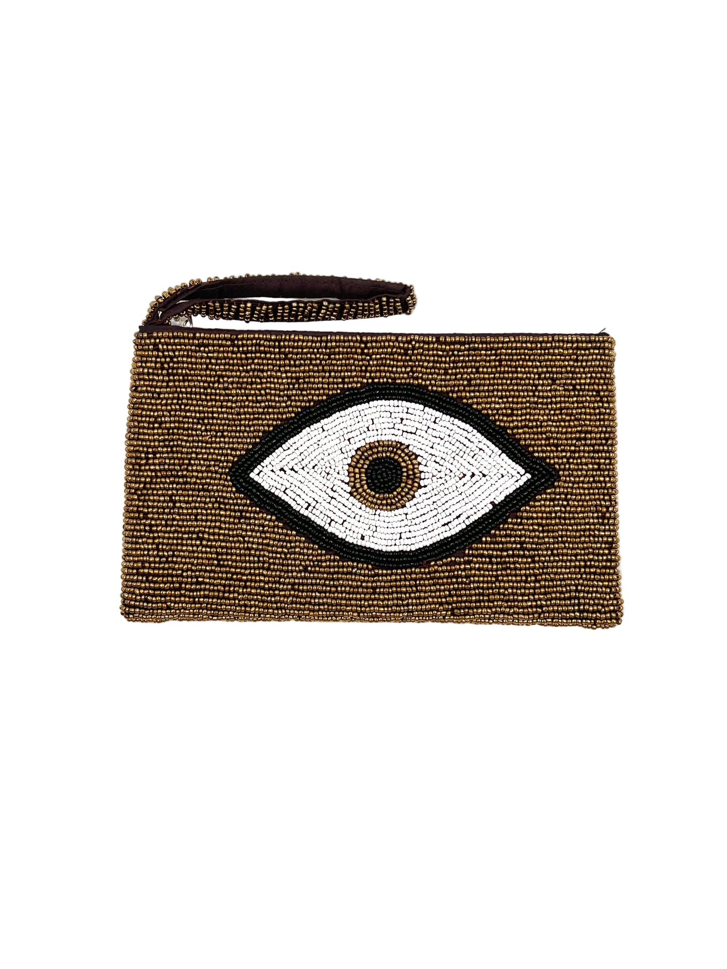 Beaded Evil Eye Purse