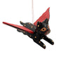 Mini Flying Kitty Spirit Chaser Black & Tan Polka Dot