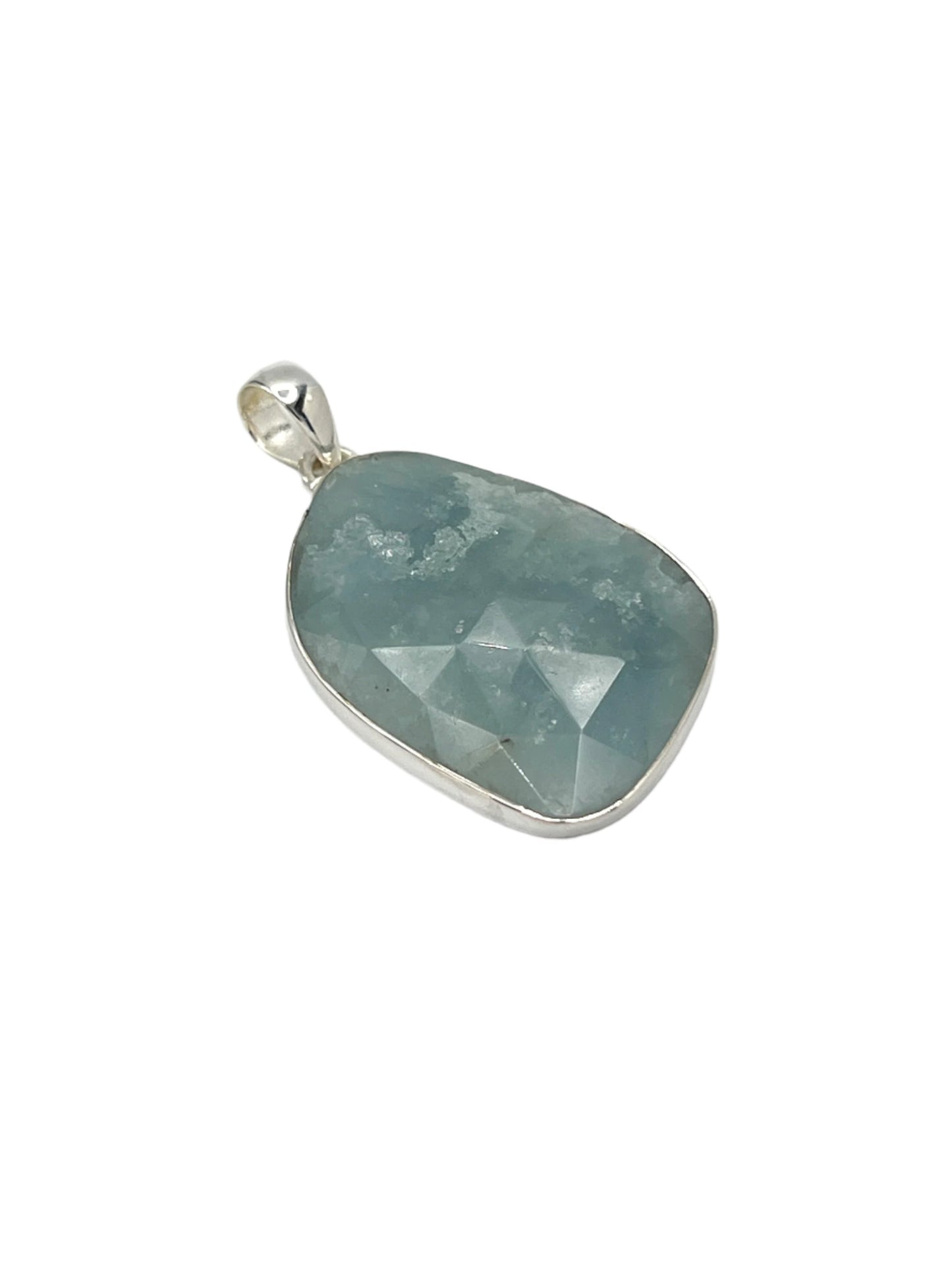 Sterling Silver Aquamarine Pendants