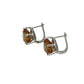Silver Zultanite Trillion Earring
