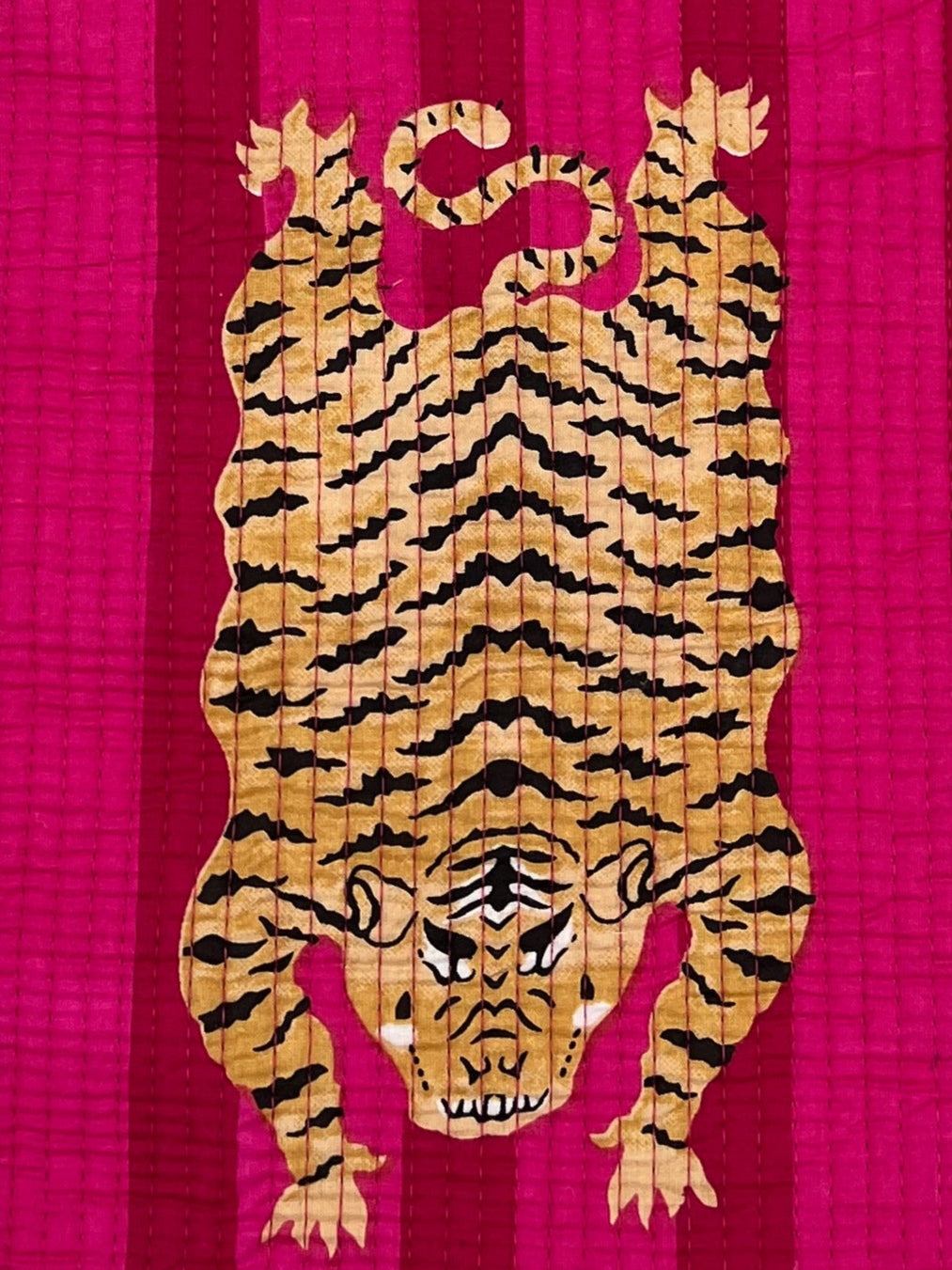 Tiger Print 3 Piece Bag Set