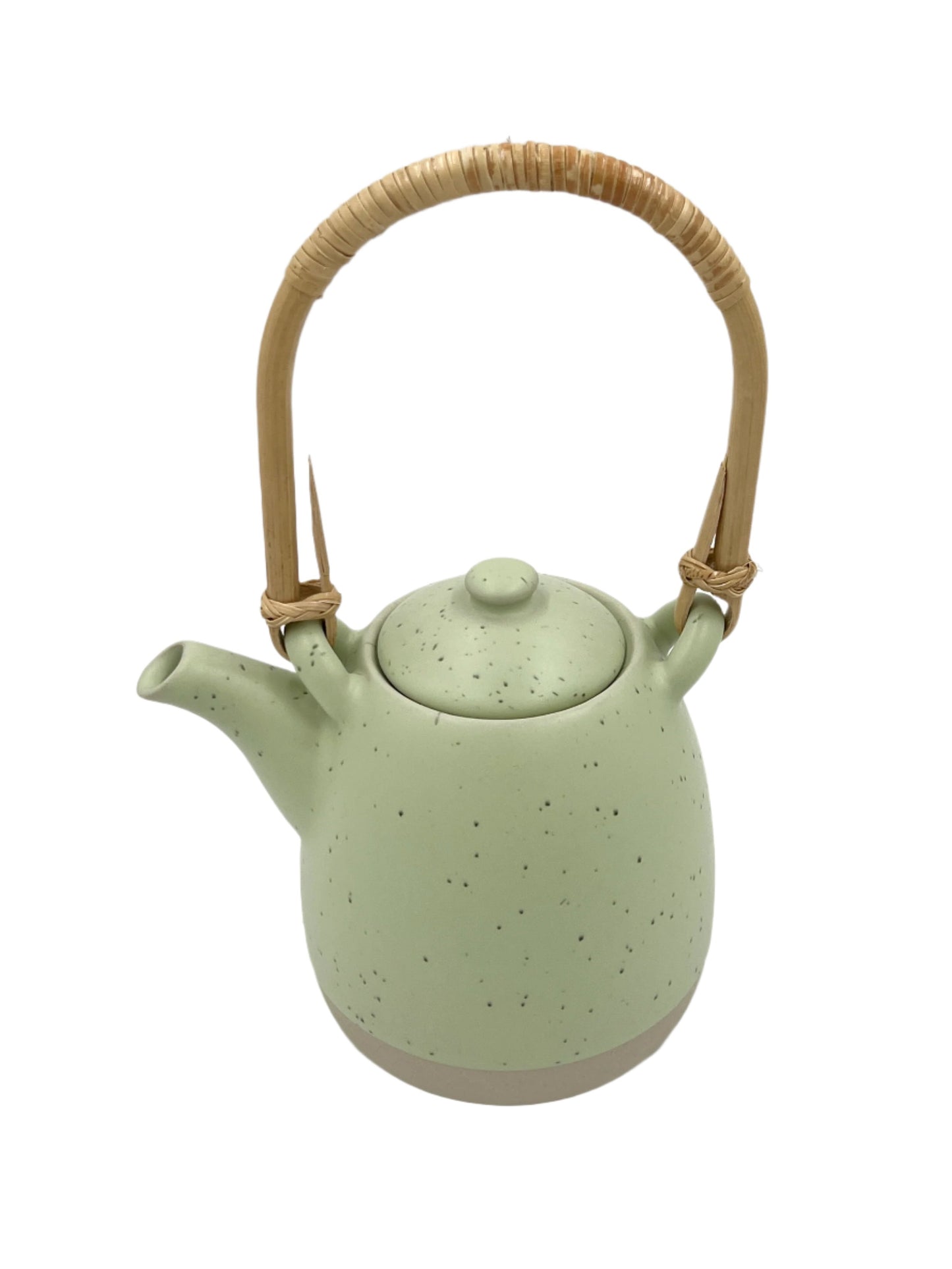 Ceramic Speckled Tea Pot Set