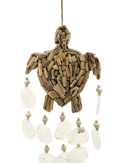 Driftwood & Shell Wind Chime
