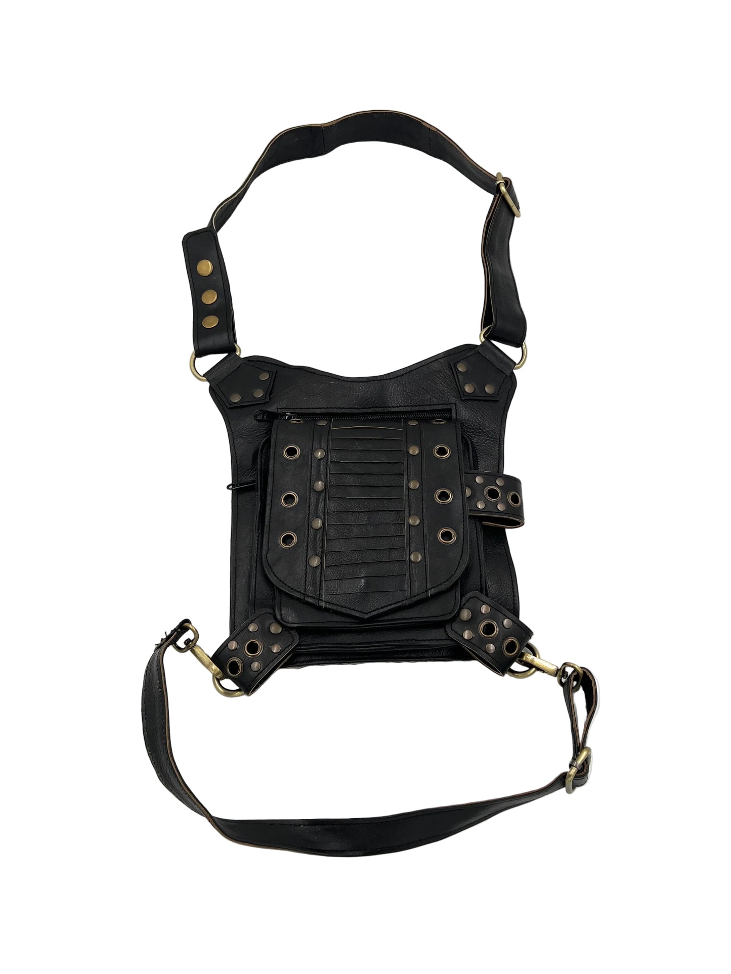 Festival Leather Waist/Thigh Holster Bag
