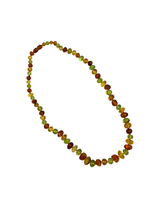 Multi Amber Beaded Necklaces