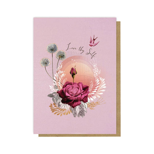 Greeting Card - Lavender Rose