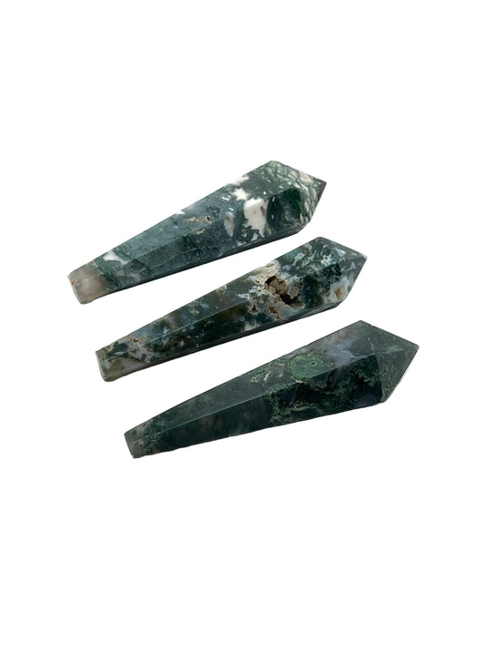 Moss Agate Wands