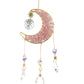 Crystal Crescent Moon Sun Catcher