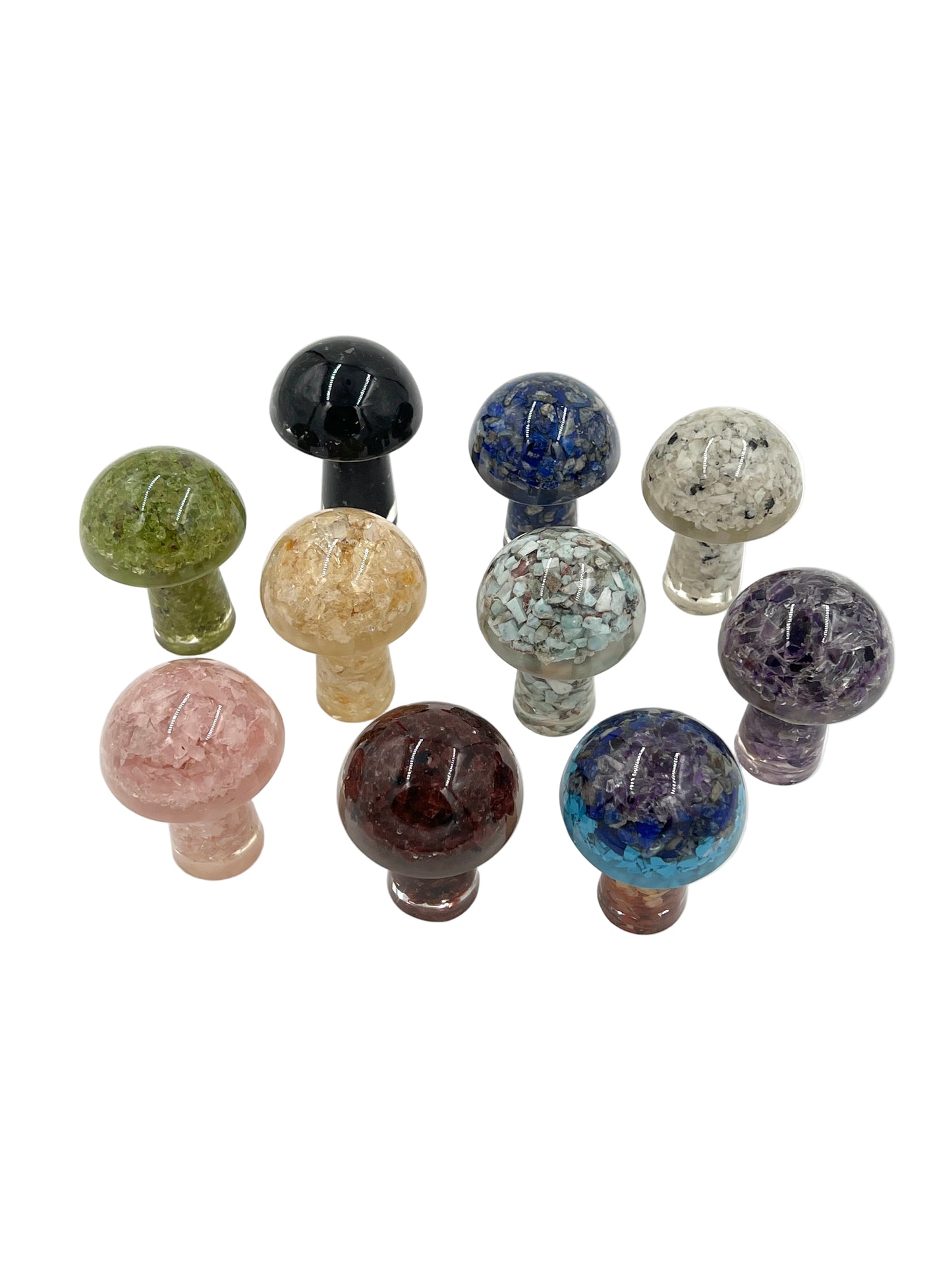 Orgonite Crystal Mushroom