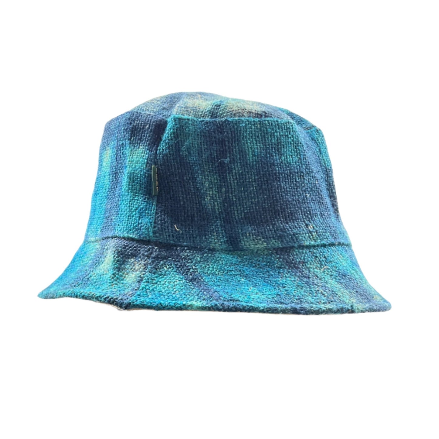 Hemp Blue Tie Dye Bucket Hat