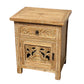 White Washed Teakwood Night Stands