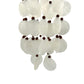 Round Bamboo & Capiz Shell Wind Chime