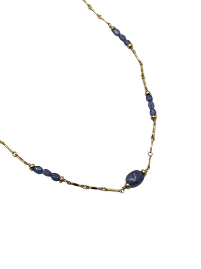 Tanzanite Gold Filled Necklace