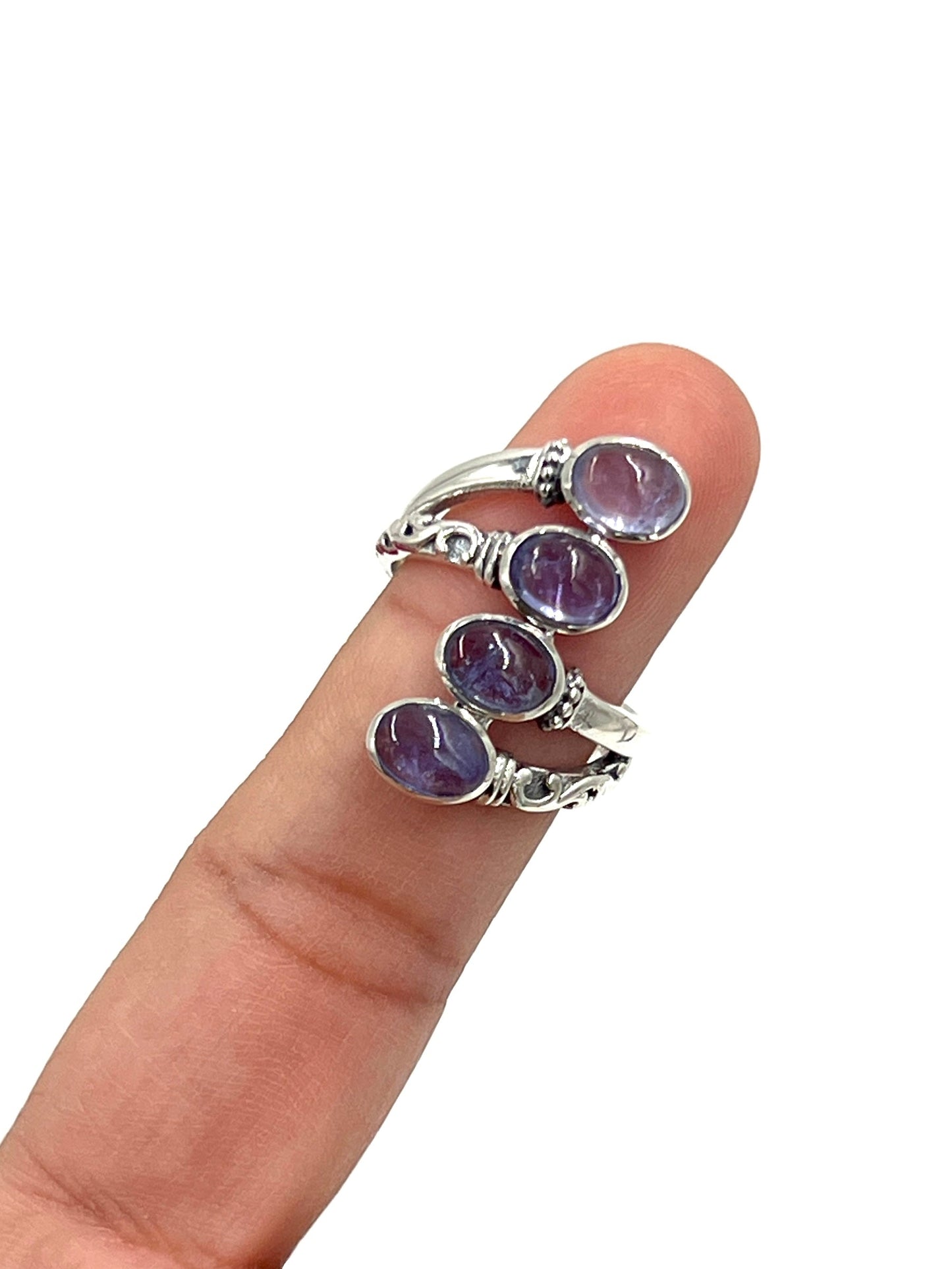 Multi Tanzanite Wrap Ring