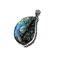 Labradorite Moonface Pendant