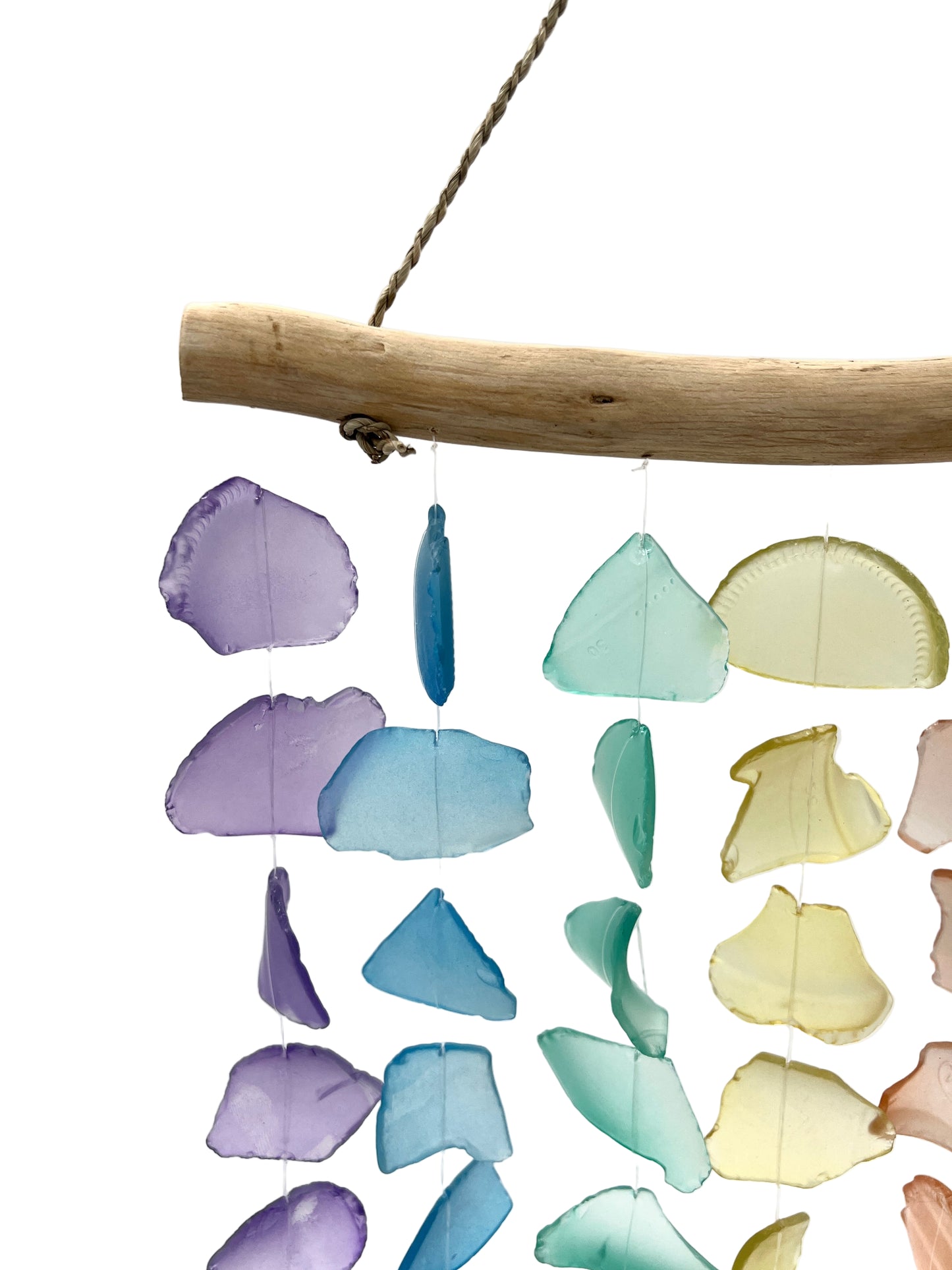 Rainbow Glass Wind Chime