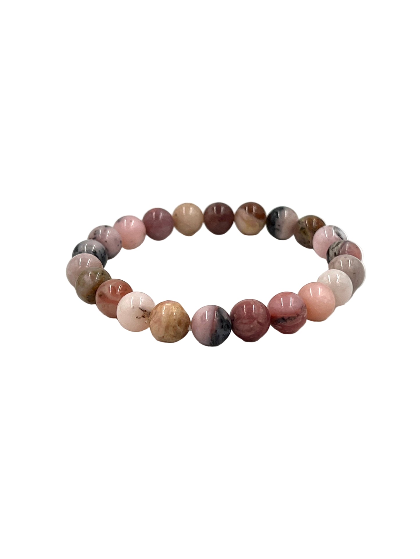 Pink Opal Stretchy Bracelets