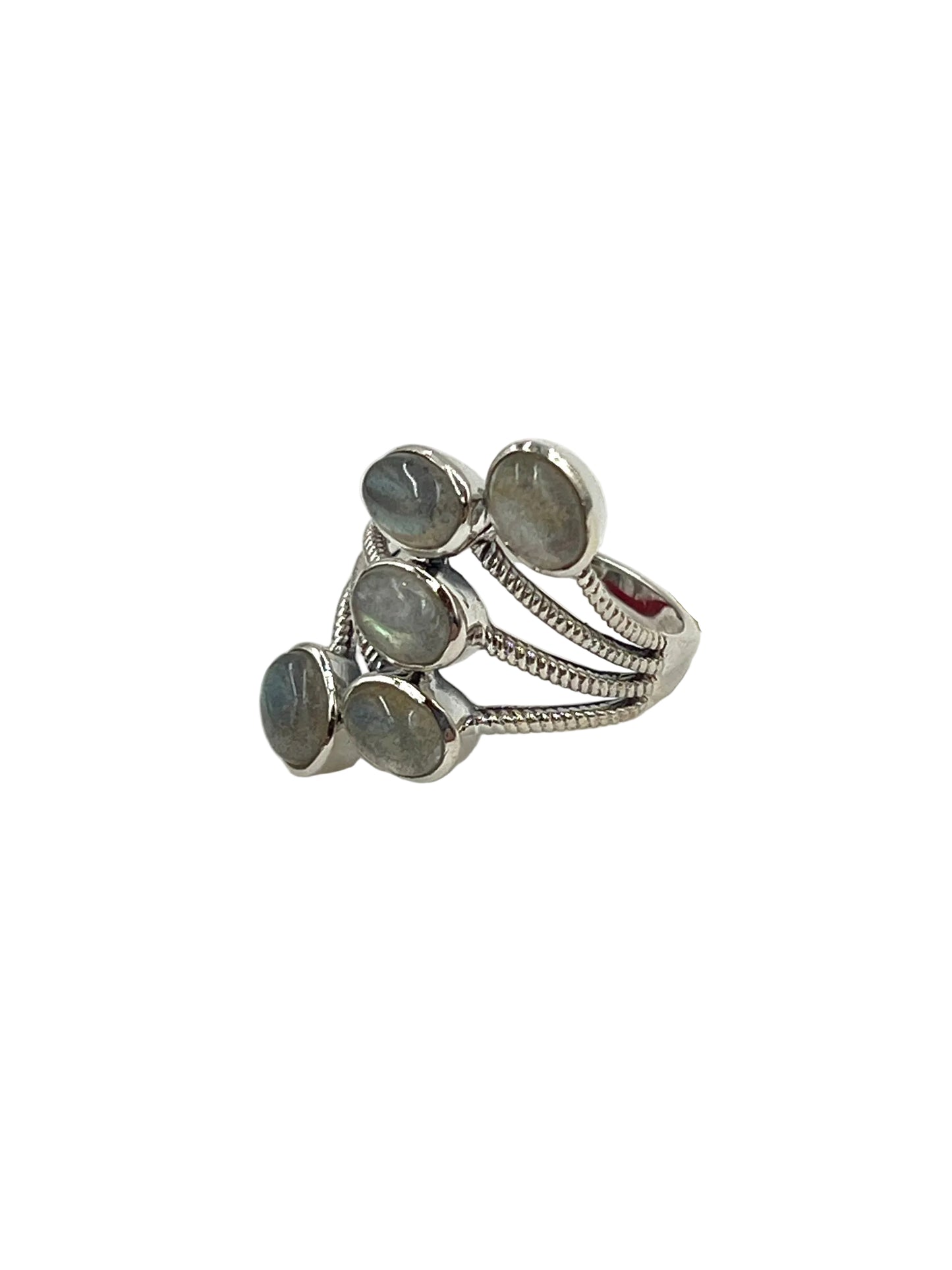 Multi Labradorite Ring