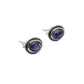 Sterling Silver Tanzanite Studs