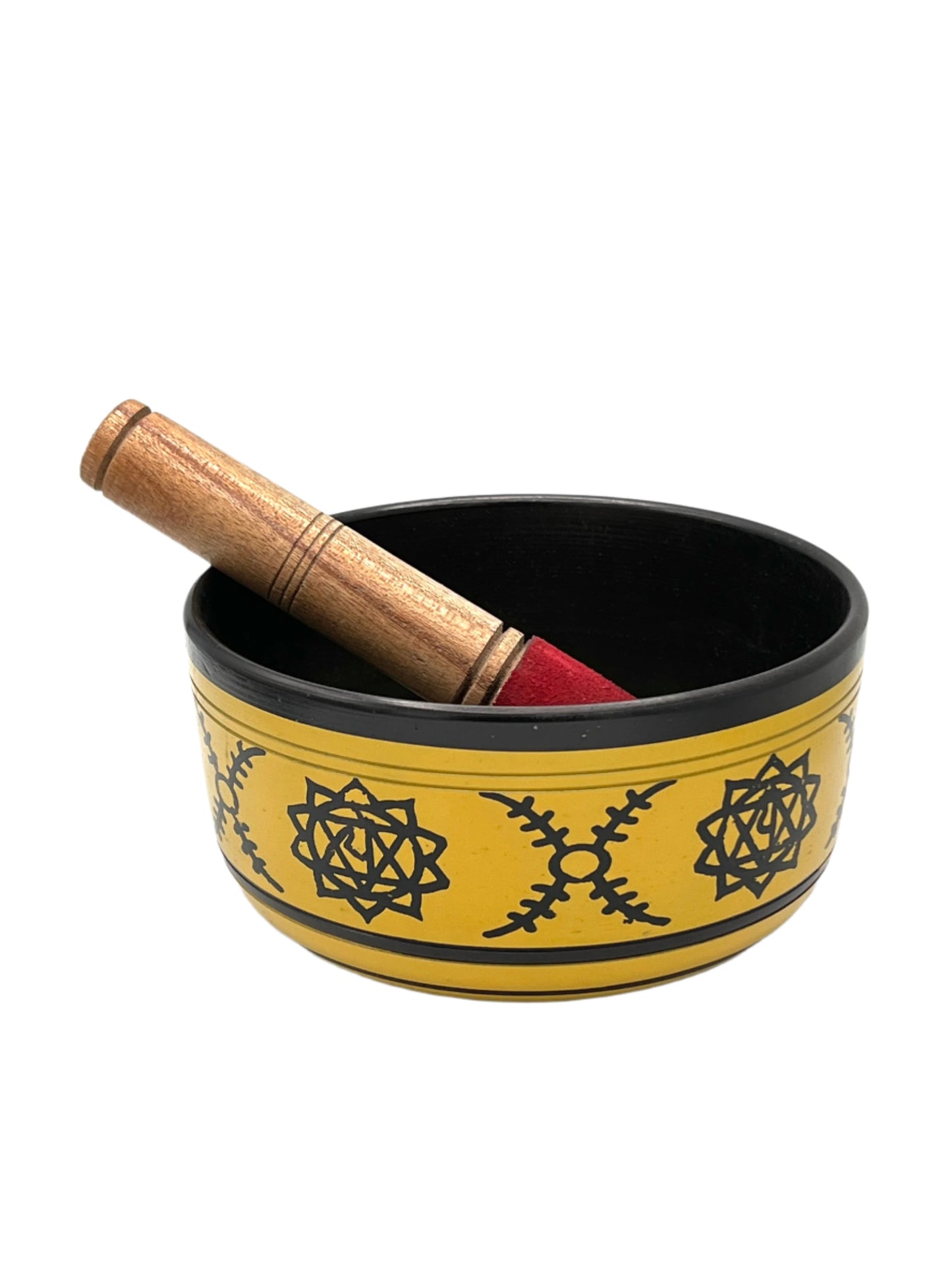 Yellow Heart Chakra Himalayan Singing Bowls