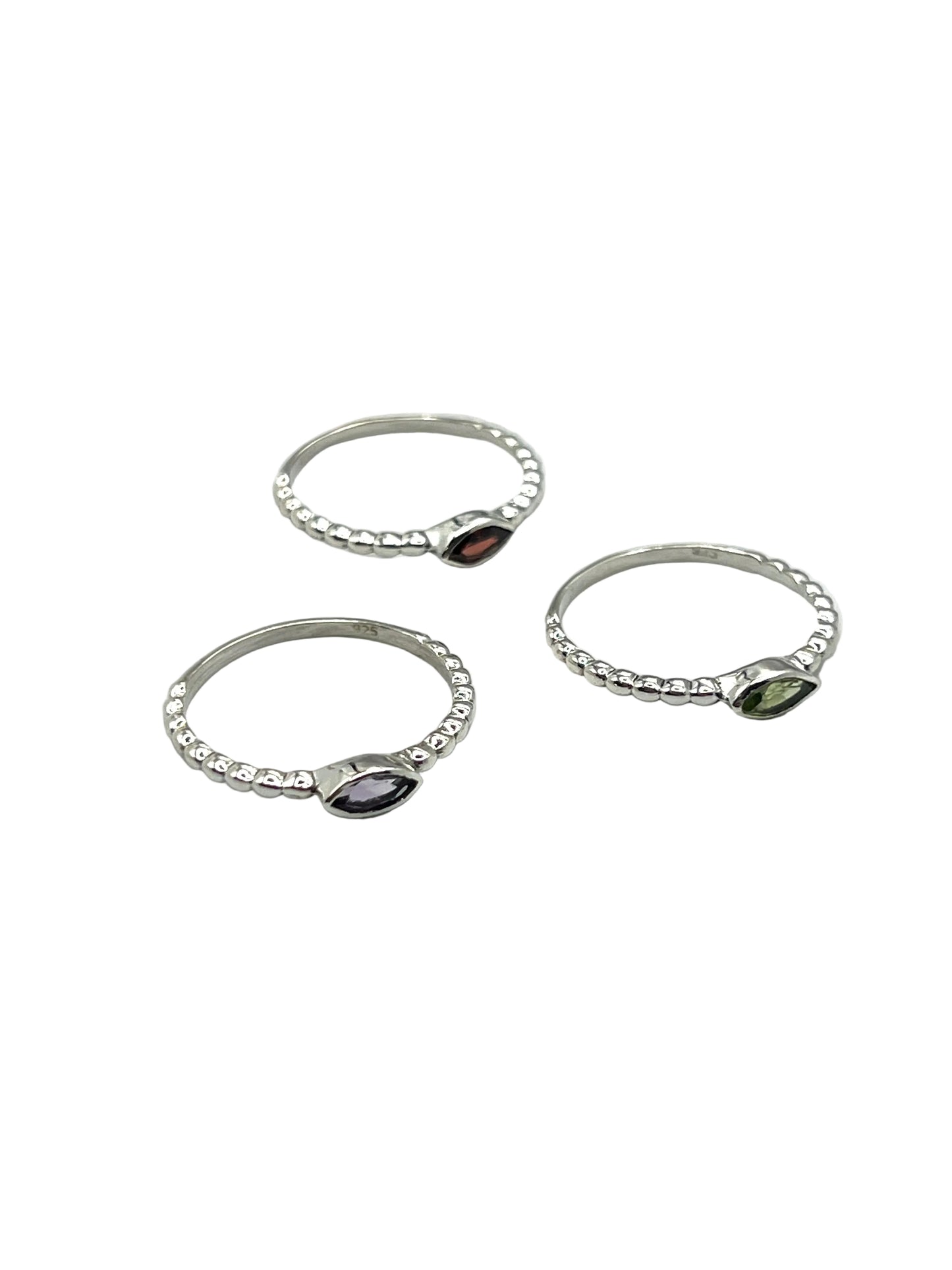 Marquise Gemstone Rings