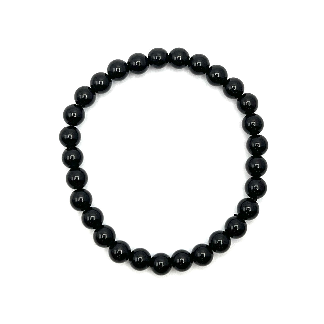 Black Obsidian Stretchy Bracelet