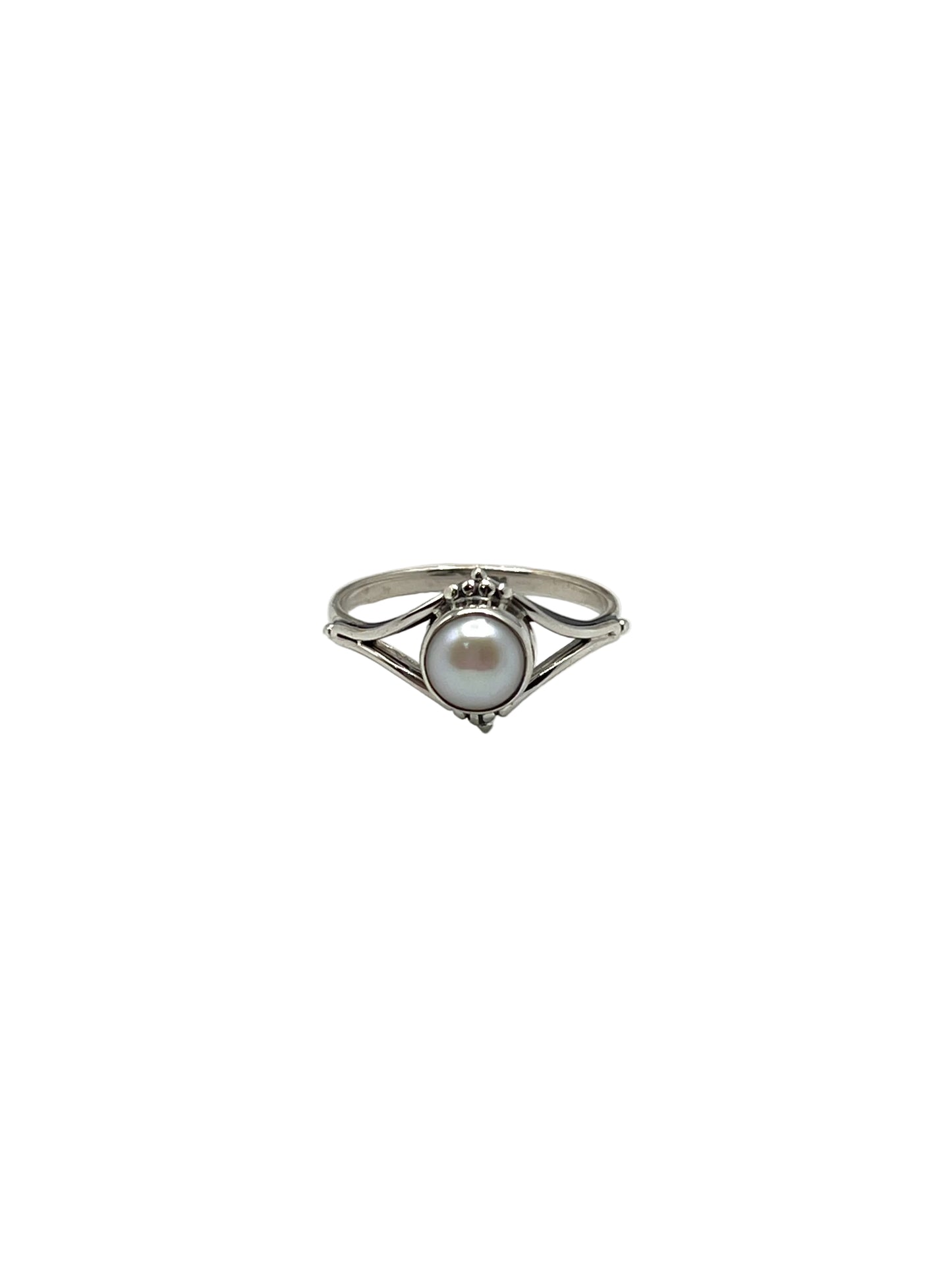 Round Gemstone Beaded Rings